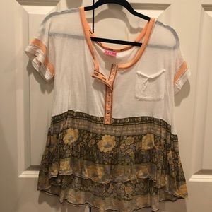 Free people flowy t-shirt